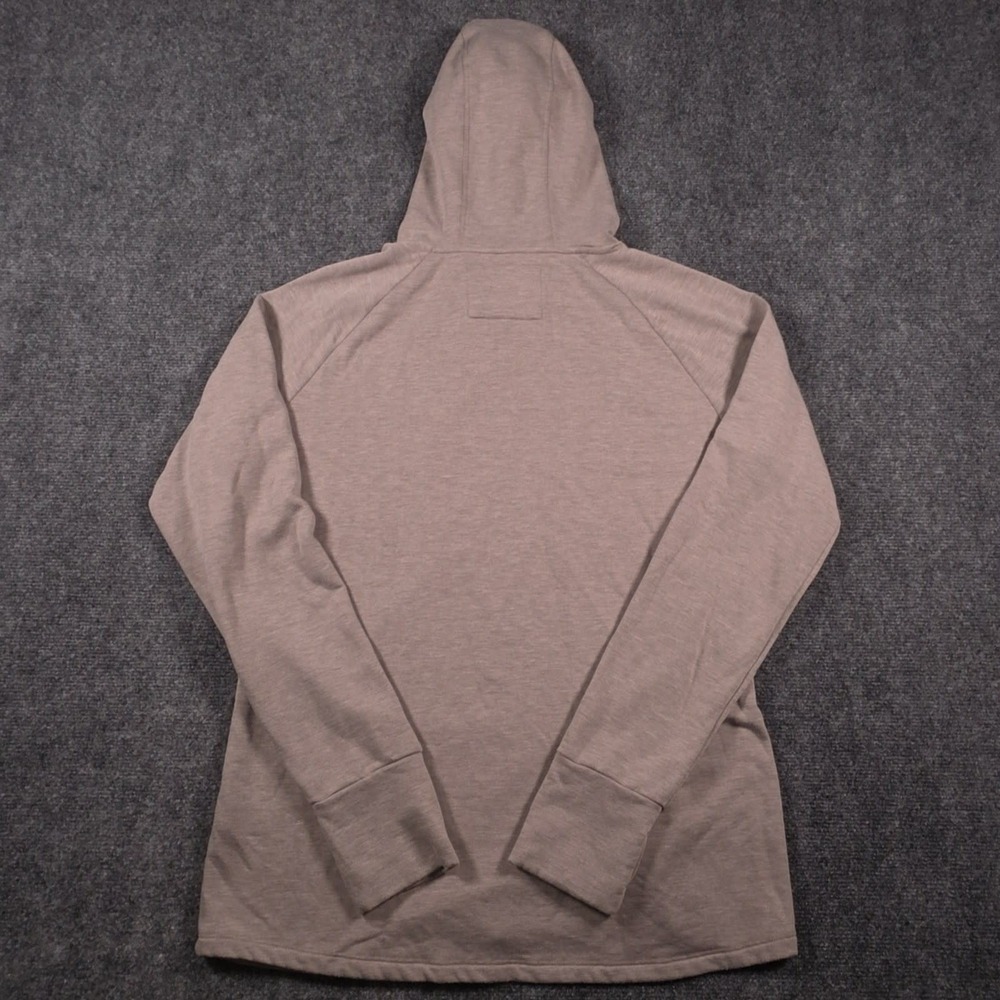 Free Fly Lightweight Hoodie Womens XL Brown Bamboo Pullover Kangaroo Pocket - Picture 5 of 12